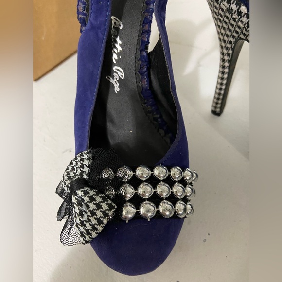 Ladies Betty Page platform shoes - Picture 4 of 5